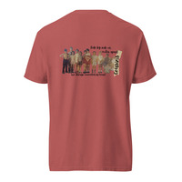 Eicher Cousins Unisex garment-dyed heavyweight t-shirt with Embroidered left chest - Thumbnail 1