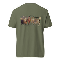 Eicher Cousins Unisex garment-dyed heavyweight t-shirt with Embroidered left chest - Thumbnail 5