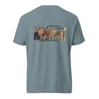 Eicher Cousins Unisex garment-dyed heavyweight t-shirt with Embroidered left chest - Thumbnail 11