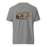 Eicher Cousins Unisex garment-dyed heavyweight t-shirt with Embroidered left chest - Thumbnail 13