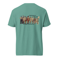 Eicher Cousins Unisex garment-dyed heavyweight t-shirt with Embroidered left chest - Thumbnail 15