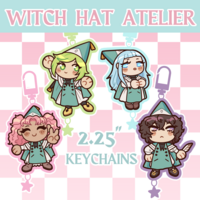 Witch Hat Atelier 2.25" Apprentice Acrylic Charms - Thumbnail 1