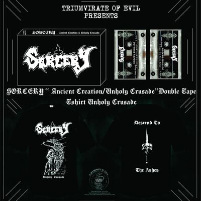 Sorcery " ancient creation/ unholy crusade" box double tape+ tshirt  - Thumbnail 2