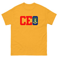 CEO - British Virgin Islands - Unisex Tee - Thumbnail 11