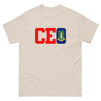 CEO - British Virgin Islands - Unisex Tee - Thumbnail 14
