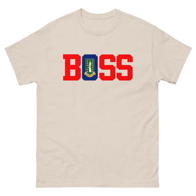 Boss - british virgin islands - unisex tee