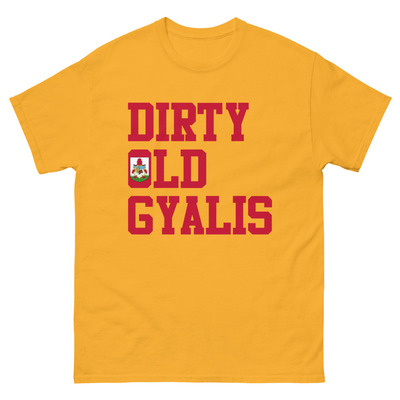 Dirty old gyalis - bermuda - men's tee