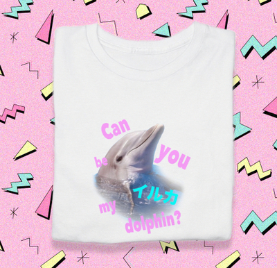 CAN YOU BE MY DOLPHIN TEE