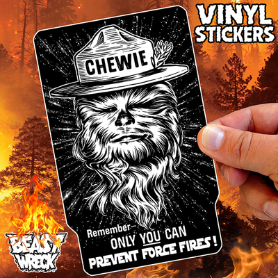 SPACE BEAR Vinyl Sticker