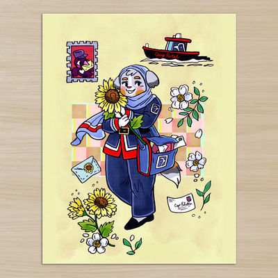 Pepper (oc) print 8.5" x 11"