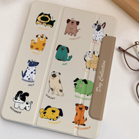 Dog Collection Pattern Cover For iPad Air Pro New iPad IPCC04 - Thumbnail 5