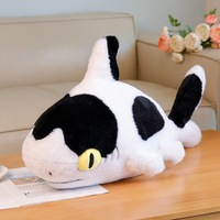 Funny Cow Shark Plush Toy - Thumbnail 3