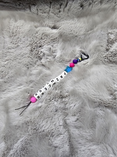 Custom Chewy Bead Keychain