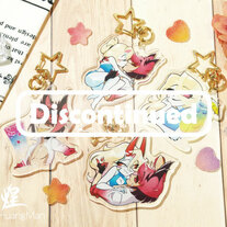 Hazbin Hotel - summer series (Acrylic Keychain)