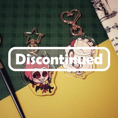 Hazbin hotel - helloween acrylic keychain