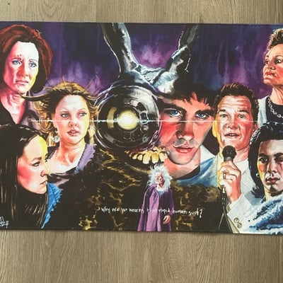 Stitched darko playmat