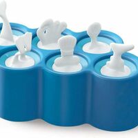 Pop Popsicle Makers Reusable Ice Cream Mold Durable DIY Cartoon Fish Shaped Popsicle Tray Holders for Kitchen Supplies - Thumbnail 6