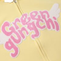 Kawaii Cartoon Yellow Hoodie Jacket - Thumbnail 4