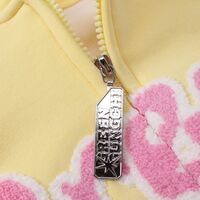 Kawaii Cartoon Yellow Hoodie Jacket - Thumbnail 5