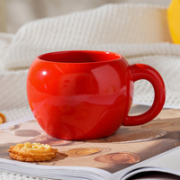 Creative Apple Mug With Lid And Spoon - Thumbnail 6