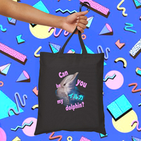 CAN YOU BE MY DOLPHIN TOTE NAG - Thumbnail 1