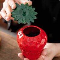 Strawberry Tea Storage Can - Thumbnail 5
