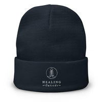 Healing Outside Embroidered Beanie - Thumbnail 1