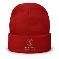 Healing Outside Embroidered Beanie - Thumbnail 2