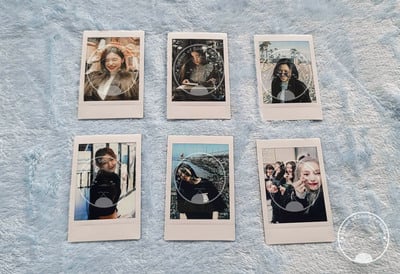 ITZY Girlfriend Polaroids