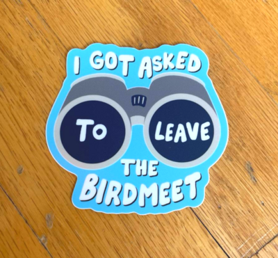 BIRD MEET Sticker