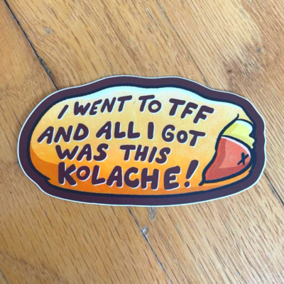 Kolache sticker