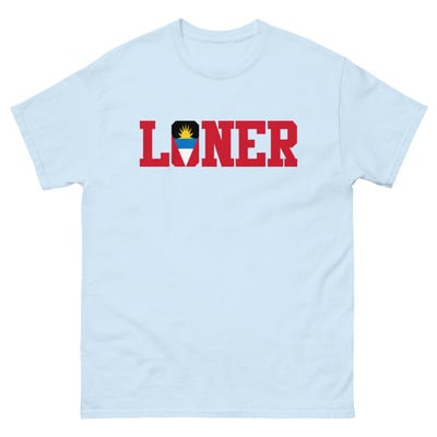 Loner - antigua and barbuda - unisex tee
