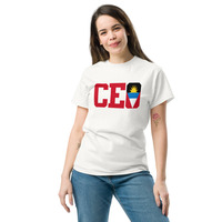 CEO - Antigua And Barbuda - Unisex Tee - Thumbnail 3
