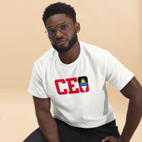 CEO - Antigua And Barbuda - Unisex Tee - Thumbnail 5