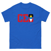 CEO - Antigua And Barbuda - Unisex Tee - Thumbnail 13