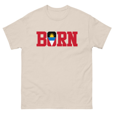 Born - antigua and barbuda - unisex tee