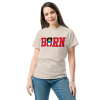 BORN - Antigua And Barbuda - Unisex Tee - Thumbnail 3