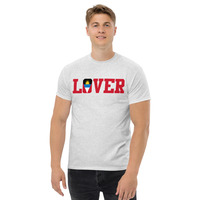 LOVER - Antigua And Barbuda - Unisex Tee - Thumbnail 8