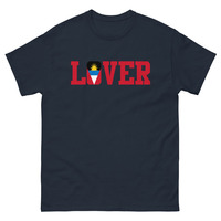 LOVER - Antigua And Barbuda - Unisex Tee - Thumbnail 12