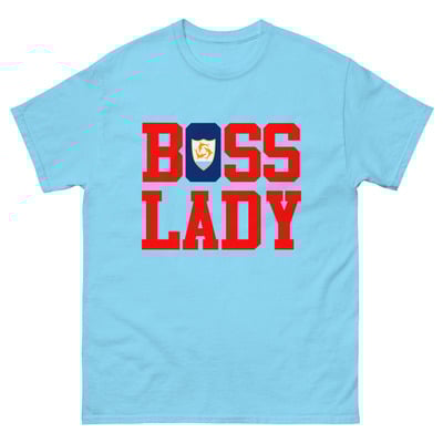 Boss lady - anguilla - women's tee