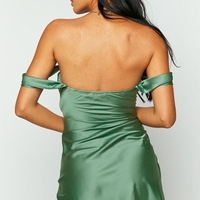 Off The Shoulder Homecoming Dress Short Prom Dress - Thumbnail 1