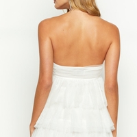 Tulle Layered Homecoming Dress Short Prom Dress - Thumbnail 1