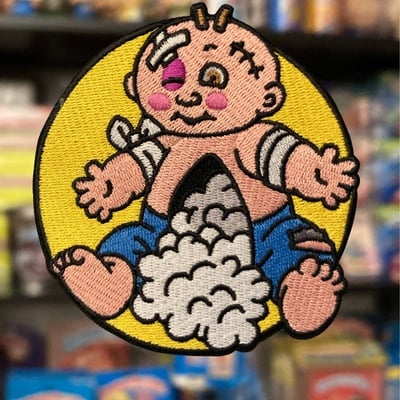 Garbage patch kids stitched mitch patch (iron-on)