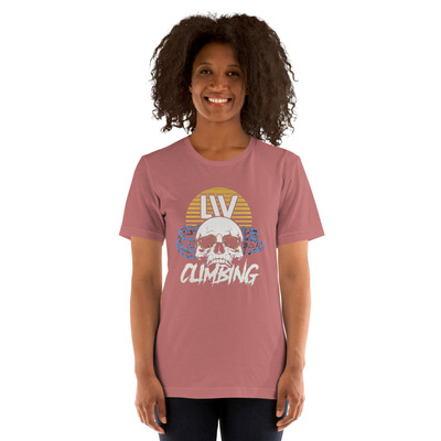Liv shirt black font