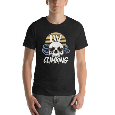 Liv climbing white font