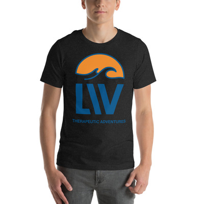 Liv shirt white font