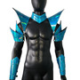 Burning Man Holographic Laser Blue Armor,Rave Festival Costume Armor Wear Outfits for Men-1