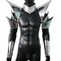 Burning Man Holographic Silver Armor,Rave Festival Costume Armor Wear Outfits for Men-3