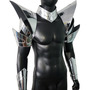 Burning Man Holographic Silver Armor,Rave Festival Costume Armor Wear Outfits for Men-4