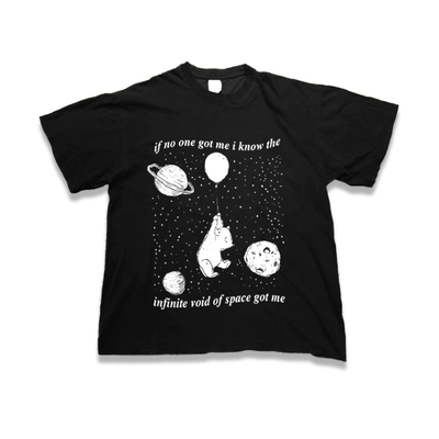 THE SPACE GOT ME T SHIRT